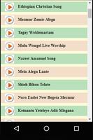 Best Amharic Mezmur Christian Songs capture d'écran 1