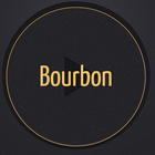 Poweramp Skin - Bourbon theme ikon