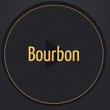 Poweramp Skin - Bourbon theme icône