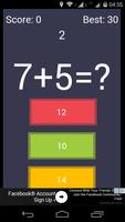 Speed Math Game (Free)-poster