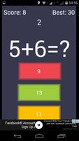 Speed Math Game (Gratis) imagem de tela 1