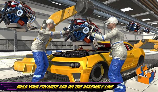 Car Maker Auto Mechanic Sports Car Builder Games screenshot 11