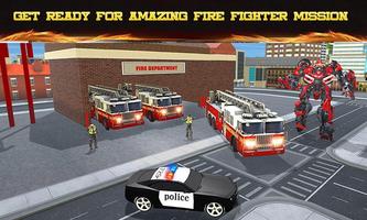 NY City Fire Fighter Robot Transform Fire Truck bài đăng