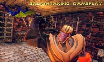 Fort Fighting Thanos Infinity War Battle screenshot 3