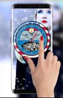 USA Analog Clock Live Wallpape screenshot 1