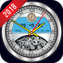 Analog Clock Live Wallpaper 2018: Widget 3D Clock APK