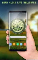 Army Clock Live Wallpaper 2018: Analog 3D Clock screenshot 2