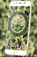 Army Clock Live Wallpaper 2018: Analog 3D Clock screenshot 3