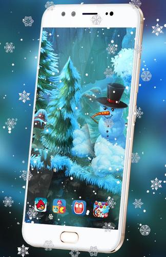 無料で 冬 降雪 3d ライブ Hd 壁紙 無料 アプリの最新版 Apk1 2を