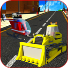 Extreme Toy Car Traffic Racing Simulador de acroba icono