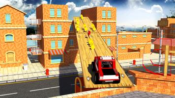 Extreme Toy Car Traffic Racing Simulador de acroba Poster