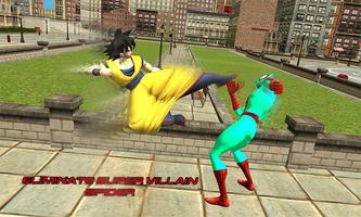 Goku Dragon Hero Warrior: Superhero Battle capture d'écran 3