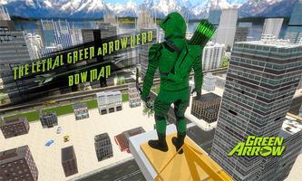 Green Arrow Hero: Crossbow Archery Superhero 포스터
