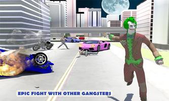Joker Stadt Clown Angriff: Gangster Überleben Screenshot 2