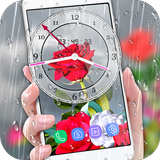 Red Rose Love Live Wallpaper أيقونة