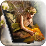 3D Live Wallpaper: Fairy Woods আইকন