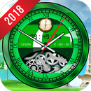 Pakistani Analog Clock Live Wallpaper 2019 HD Flag APK