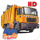 Real Dump Truck Sim 3D:Trash Truck City Pickup Run APK