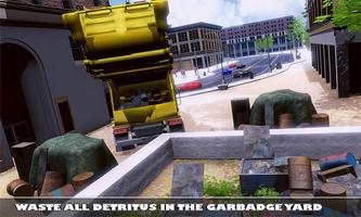 Real Dump Truck Sim 3D:Trash Truck City Pickup Run screenshot 2