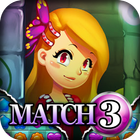 Match 3: Rapunzel icône