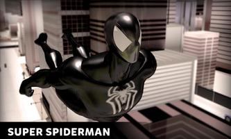 Super Spider Superhero Anti Terrorist War Affiche