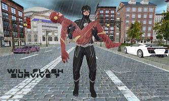 Superhero Flash Speed Hero पोस्टर