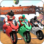 Superheroes Motorcycle Bike Racing Rider icône