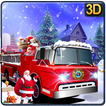 Santa Christmas Gift Delivery