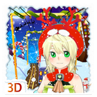 Snow Princess Run: Subway Surf أيقونة