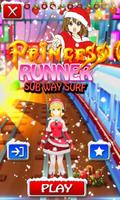 Snow Princess Run: Subway Surf الملصق