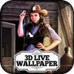 3D Wallpaper Wild West Outlaws