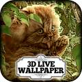 3D Wallpaper Cats Island