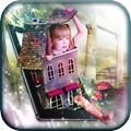3D Wallpaper Alice Wonderland