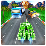 Real Army Tank Race : Endless Traffic Rider أيقونة