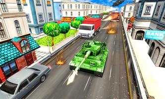 Real Army Tank Race : Endless Traffic Rider تصوير الشاشة 3