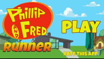 Phillip and Fred Runner Affiche