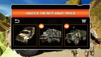Drive Army Truck on mountain capture d'écran 3