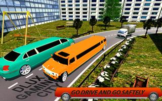 Limo Taxi Driving Simulator: VIP Pick & Drop Affiche