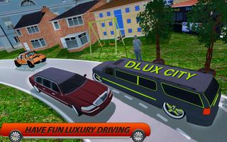 Limo Taxi Driving Simulator: VIP Pick & Drop Ekran Görüntüsü 1