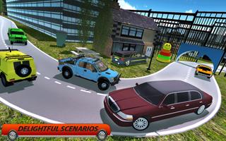 Limo Taxi Driving Simulator: VIP Pick & Drop Ekran Görüntüsü 2