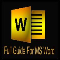 Full Guide For MS Word poster