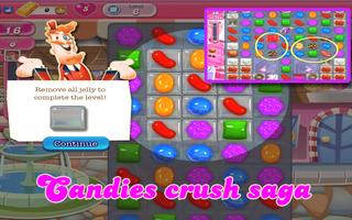 new Candy Crush saga guide. تصوير الشاشة 1