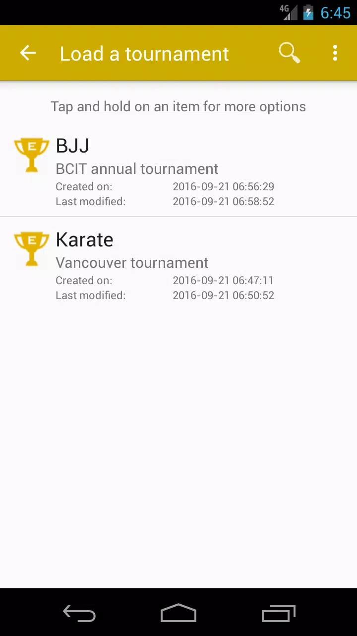 Tournament Maker for Android - Download