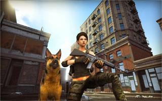 Secret Agent Lara 2 : Frontline Commando TPS captura de pantalla 2