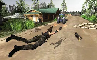 Secret Agent Lara Croft : Front Line Commando Ekran Görüntüsü 6