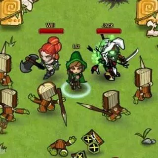 Android and Facebook game reviews: Facebook game Dungeon Rampage