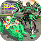 Robot Crocodile City USA Attack : Futuristic War icon