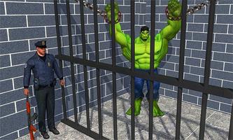 Incredible Monster hero:Super Prison Survival Game โปสเตอร์