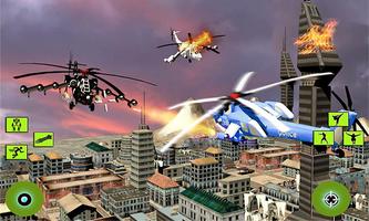 Police Helicopter Futuristic Air Robot Battle capture d'écran 3