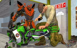 Transformer Robot Mechanic:Real Mechanic Robot 3D screenshot 4